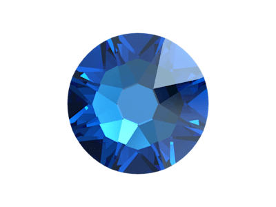 original Swarovski Flatback zum Aufkleben SS34 Capri Blue Ni