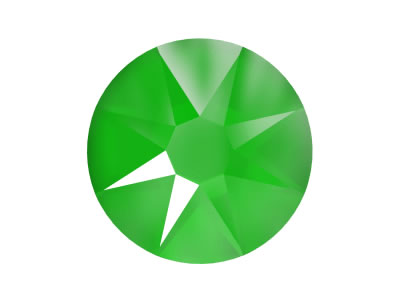 Swarovski Flat Back 2088 Crystal Electric Green