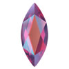 Austrian Crystal Marquise Flat Back 2201 8x3,5mm Scarlet Shimmer