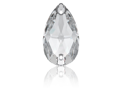 Swarovski Aufnähstein Tropfen 3230 Größe 18x10,5mm Farbe: Kr