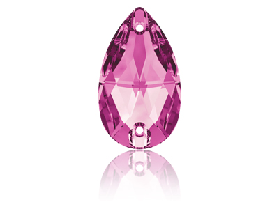 Swarovski Aufnähstein Tropfen 3230