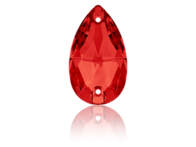Swarovski Aufnähstein Tropfen 3230