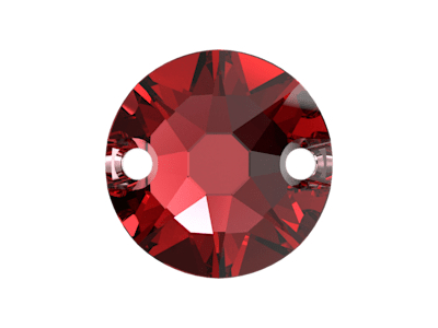 Swarovski Aufnähstein 3288 Größe 8mm Farbe Scarlet