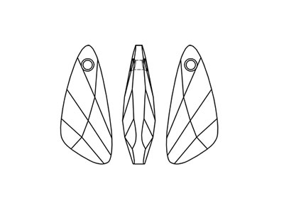 Swarovski Anhänger 6532 Form
