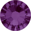 Austrian Crystal Flat Back 2058 SS10 Amethyst F