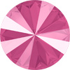 Swarovski Rivoli 1122 14mm Crystal Peony Pink