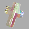 1 Stk. Swarovski Kreuz Perle 5378 14mm Crystal Paradise Shine