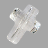 1 Stk. Swarovski Kreuz Perle 5378 14mm Crystal