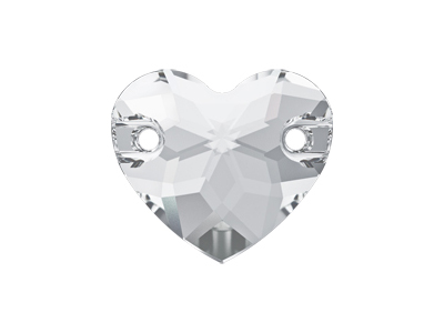 Swarovski Aufnähstein Herz 3259