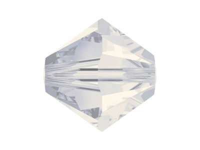 Swarovski Xilion Bicone 5328 Doppelkegel Perlen 3mm White Op