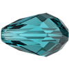 Swarovski Perle 5500, Tropfen 9x6mm, BLUE ZIRCON