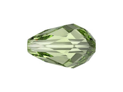 Swarovski Tropfen Perle 5500 9x6mm Farbe PERIDOT