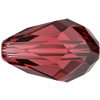 Swarovski Perle 5500, Tropfen 9x6mm, SCARLET