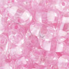 1 Dose (ca.17g.) Preciosa Twin-Beads Kristall mit Rosa
