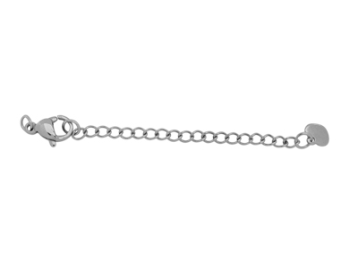 Verlängerungsketten mit Karabiner für Halsketten und Armbänd