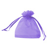 100 Stk. Organzabeutel ~7x9cm, violett