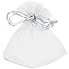 20 Stk. Organzabeutel Weiß 10x10cm