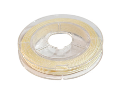 dünnes creme farbiges Macrame Band 