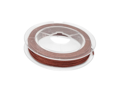 dünner brauner Macrame Faden 0,5mm