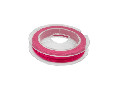 dünner fuchsia-pinker Macrame Faden 0,5mm