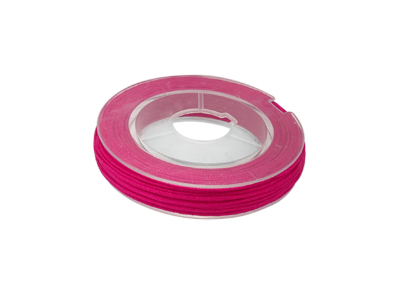 dünner fuchsia-pinker Macrame Faden 0,8mm