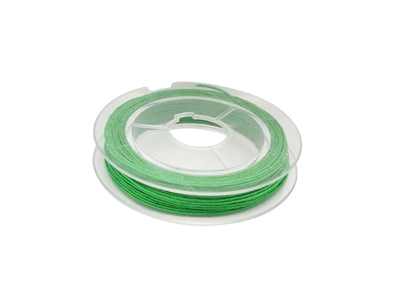 dünner grüner Macrame Faden 0,5mm
