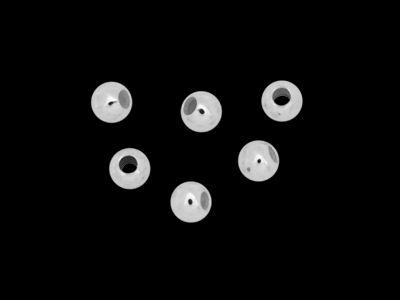 kleine echt Silber Kugeln Perlen Zwischenteile 2mm günstig k