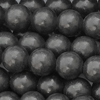1 Strang (~38,5cm) Schungit Steinperlen, rund ~6mm