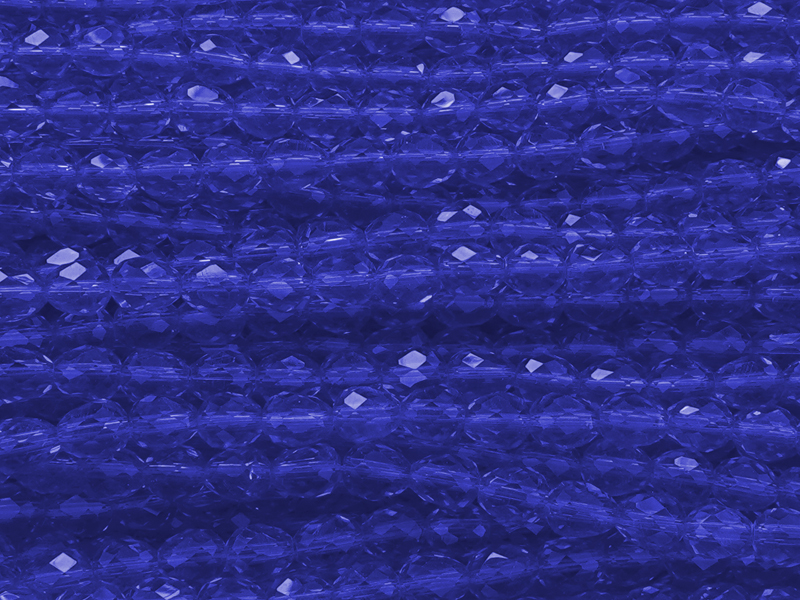 erdbeerförmige, facettierte Glitzerperlen Tropfen 4mm, Farbe