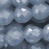 1 Strang (~100 Stk.) facettierte Erdbeerchen ~4mm