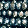 1 Strang (~160 Stk.) facettierte Rondellen MEDIUM