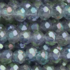 1 Strang (~175 Stk) facettierte Perlen, Rondellen SMALL
