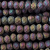 1 Strang (~160 Stk.) facettierte Rondellen MEDIUM, matt