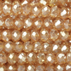 1 Strang (~150 Stk.) facettierte Rondellen MEDIUM