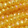 1 Strang (~150 Stk) facettierte Perlen, Rondellen SMALL