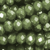 1 Strang (~150 Stk) facettierte Perlen, Rondellen SMALL