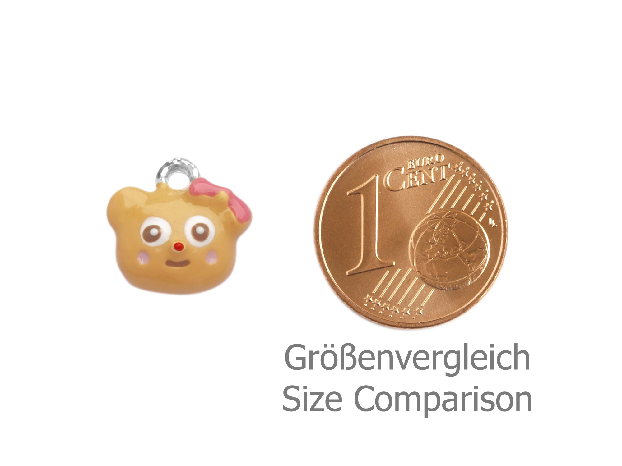 kleiner Schmuck Anhänger - Größenvergleich