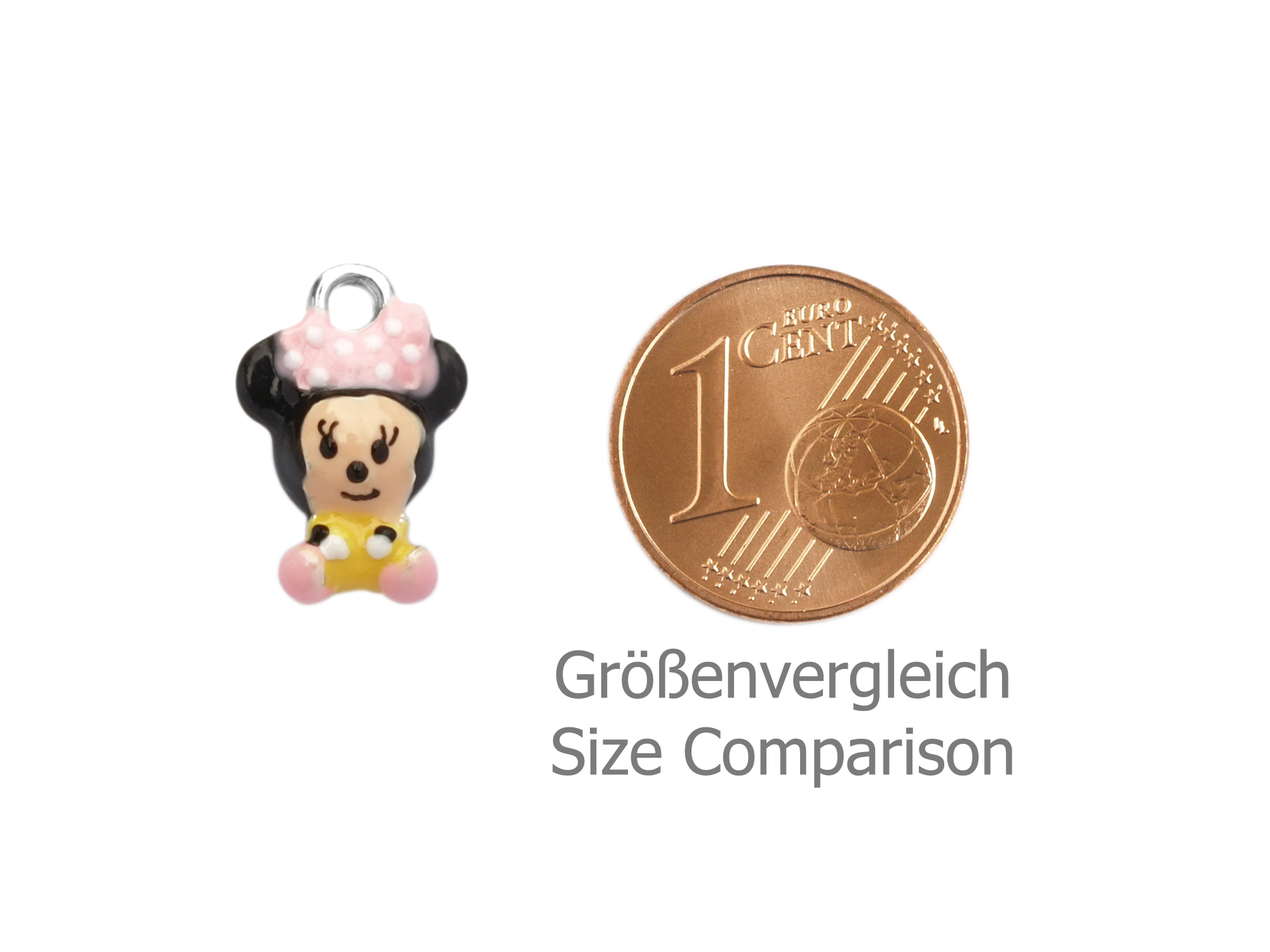 kleiner-Charm-Anhaenger - Größenvergleich