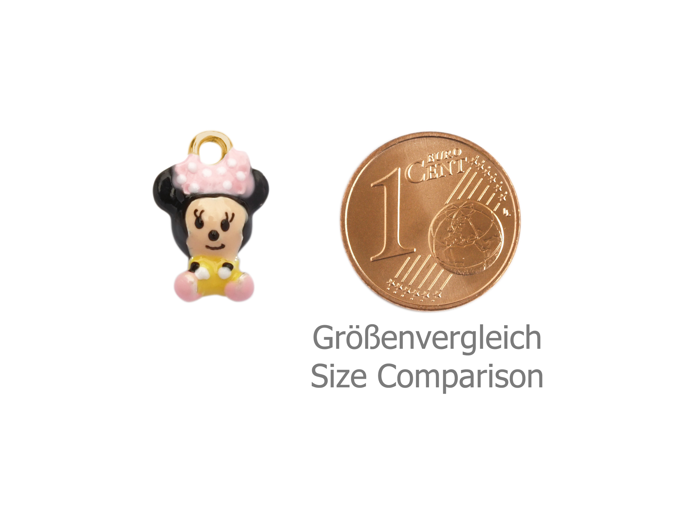 kleiner-Charm-Anhaenger - Größenvergleich