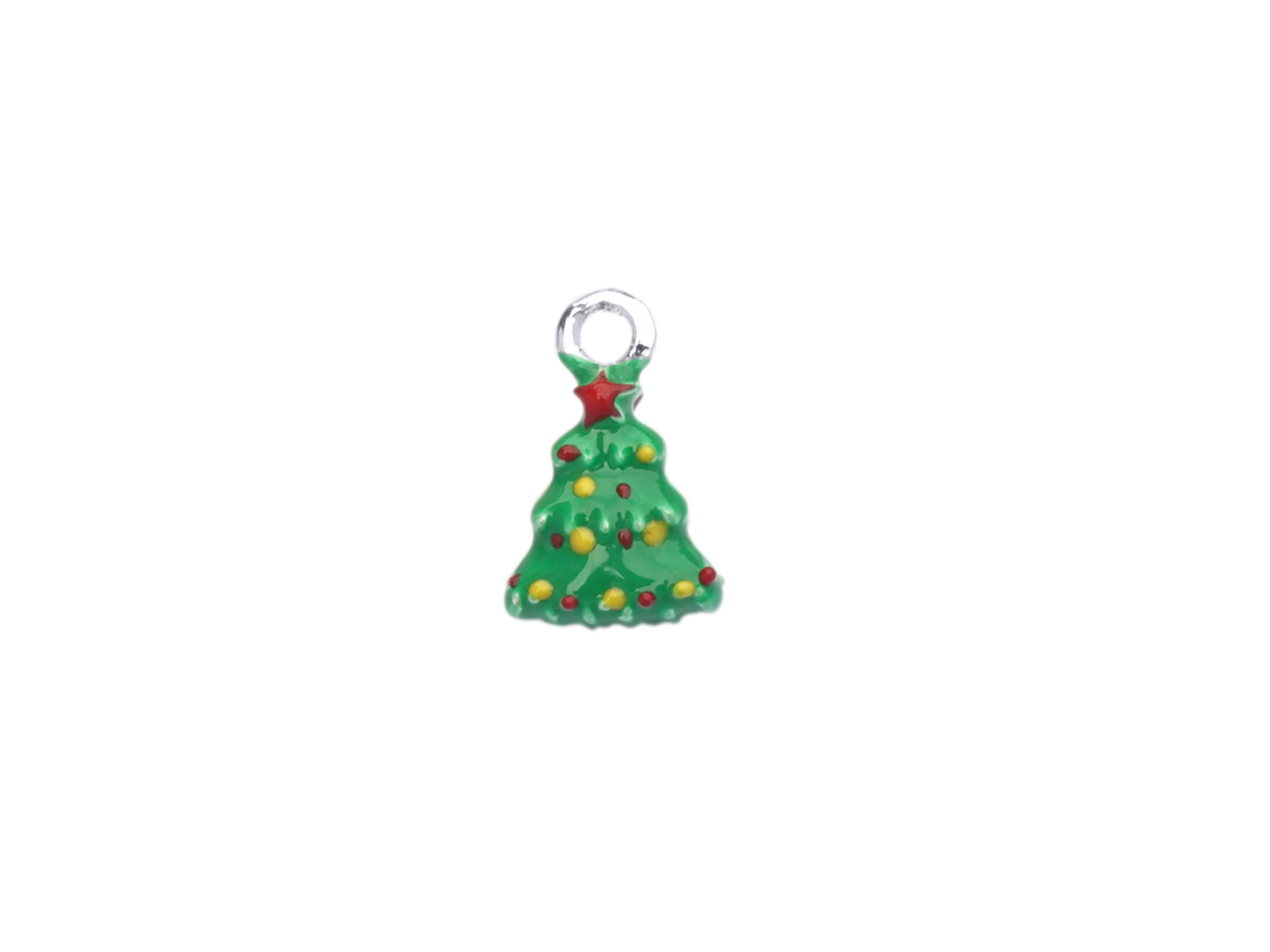 kleiner Charm Anhänger Weihnachtsbaum