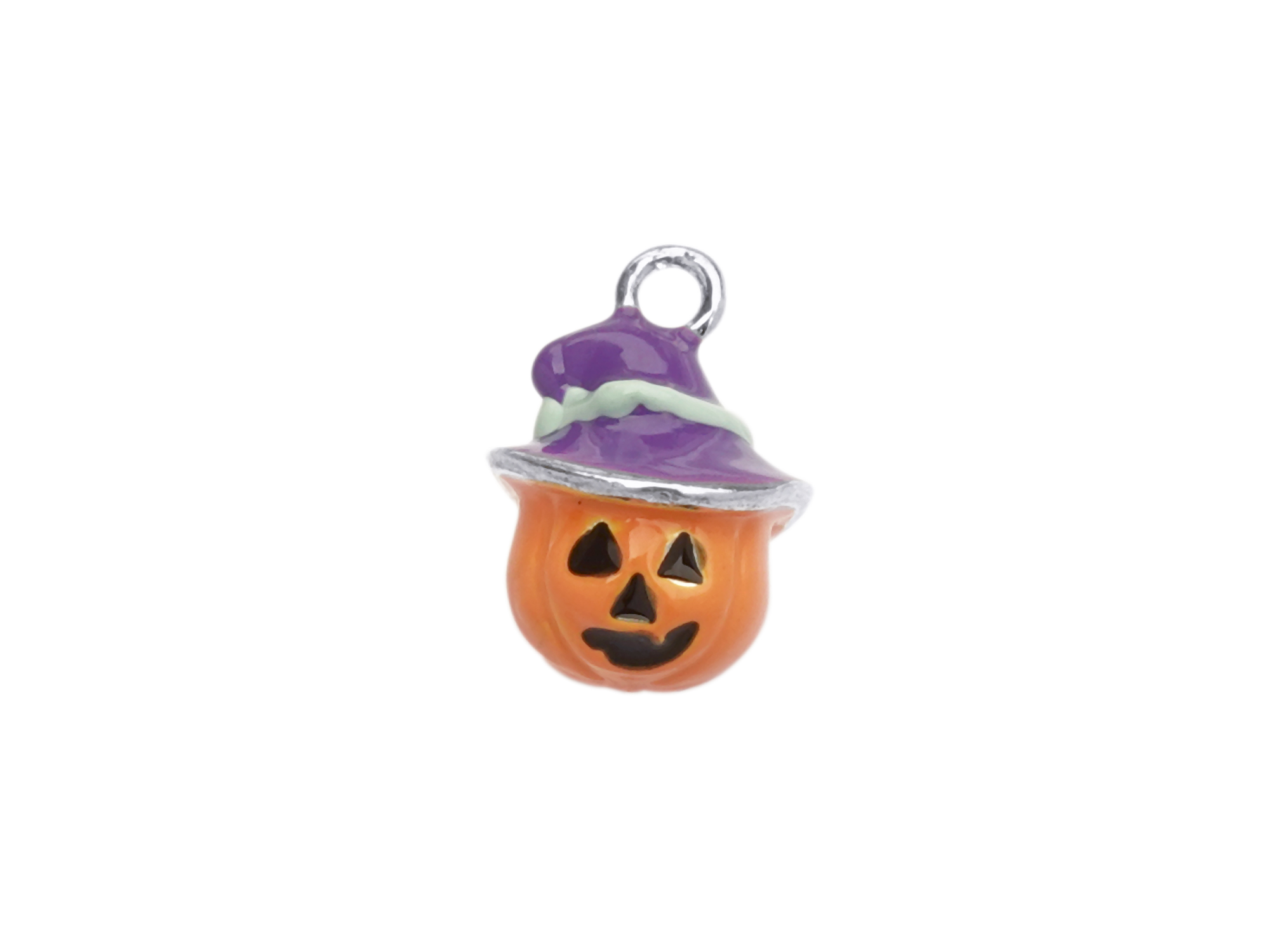 kleiner Halloween Kürbis Anhänger