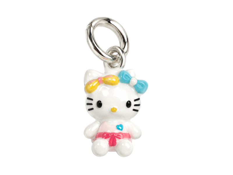 niedlicher kleiner Hello Kitty Anhänger zum Schmuckmachen -