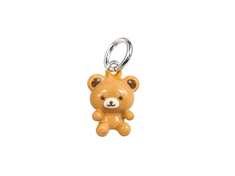 niedlicher kleiner Teddybär Anhänger zum Schmuckmachen