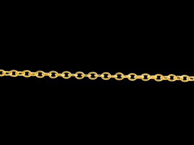 goldenes zartes Armband oder Fußkettchen mit Verlängerung 18cm